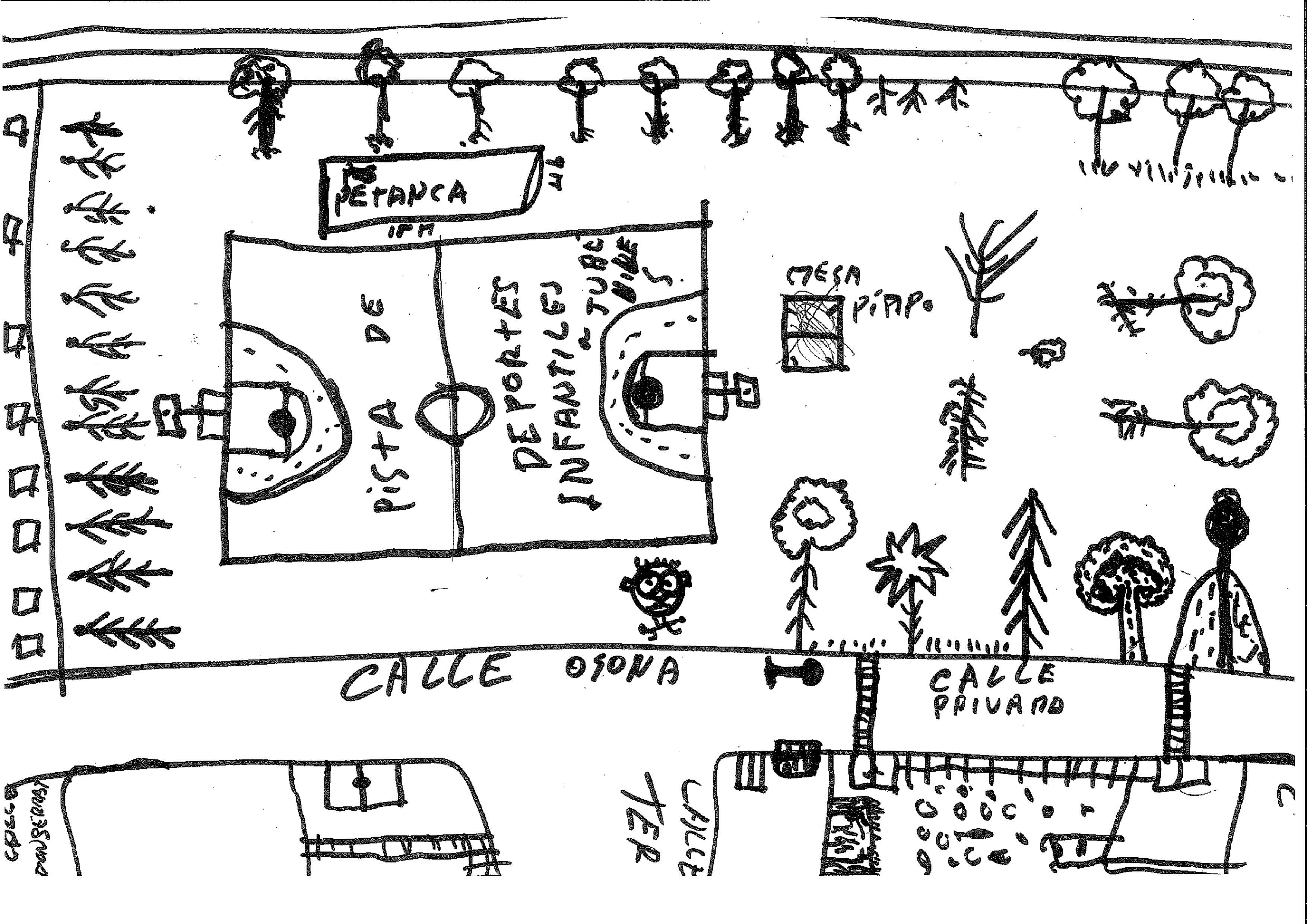 Reformar el camp de futbol del final del c/ Montserrat amb el c/ Osona com a zona esportiva i d&#39;oci
