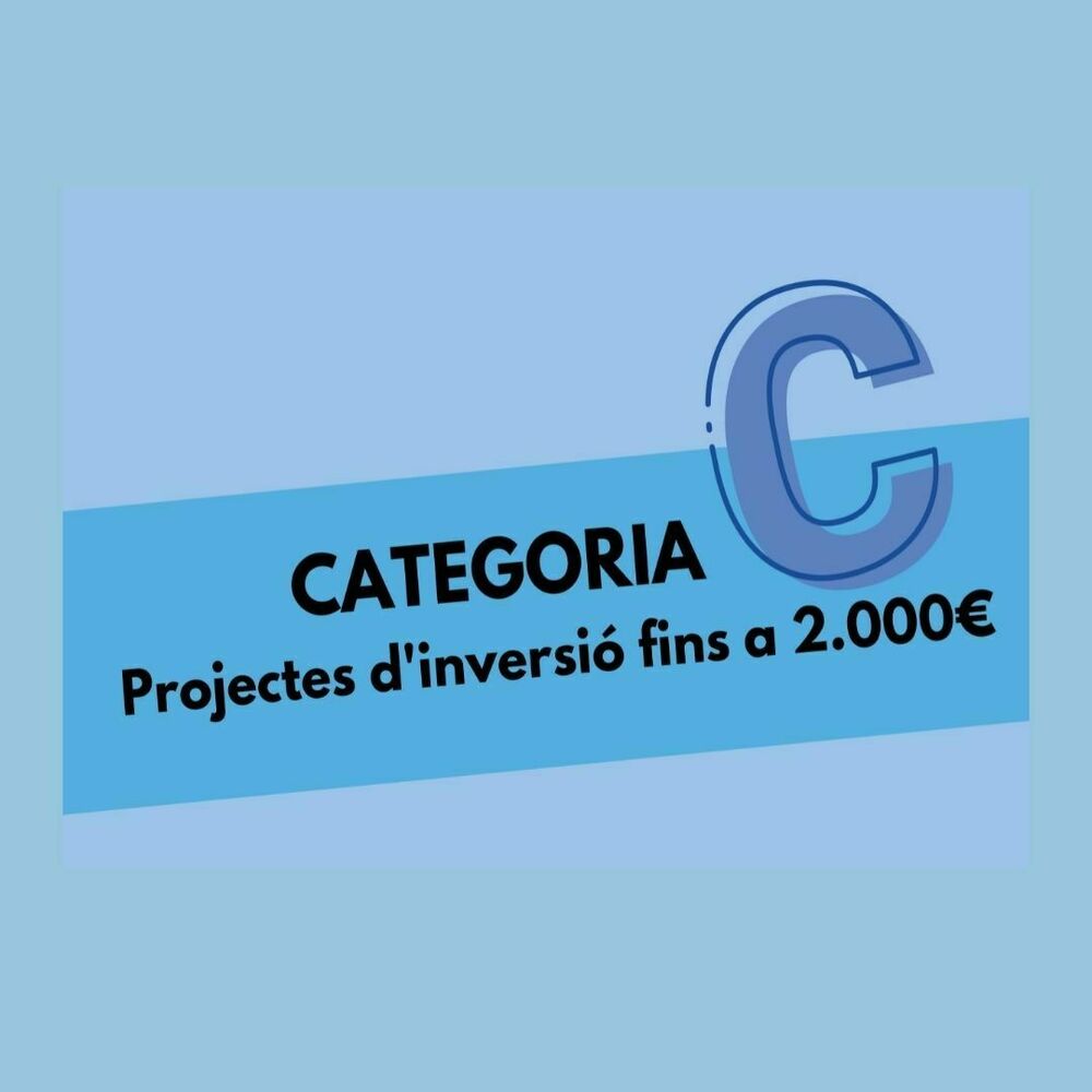 PRESSUPOSTOS PARTICIPATIUS 2022 - CATEGORIA C-